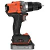 Black &amp; Decker wiertarko-wkrętarka smūginis akumuliatorinė, 50Nm, 18V POWERCONNECT, Juodas &amp; Decker [BLD683D1XK-QW] 2,0Ah, dėklas