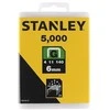 140 G tipo kabės „STANLEY" 5000 vnt. 6 mm