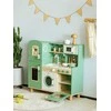 CLASSIC WORLD Large Wooden Vintage Kitchen for Kids + Accessories