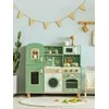 CLASSIC WORLD Large Wooden Vintage Kitchen for Kids + Accessories