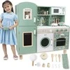 CLASSIC WORLD Large Wooden Vintage Kitchen for Kids + Accessories