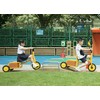 CLASSIC WORLD EDU Wooden Ramp Bridge Access Road Bike Track