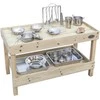 Classic World CLASSIC WORLD EDU Drewniany Blat Kuchenny Szafka na Priedai Kuchenne Plac Zabaw