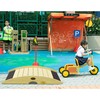 CLASSIC WORLD EDU Wooden Ramp Bridge Access Road Bike Track