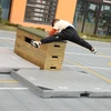 CLASSIC WORLD EDU medinė gimnastikos dėžė, 3 lygių sertifikatas