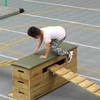 CLASSIC WORLD EDU medinė gimnastikos dėžė, 3 lygių sertifikatas