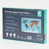 Dėlionė Classic World Klasikinis pasaulio galvosūkių žemėlapis pasaulio žemynų žemėlapis 48 EL.