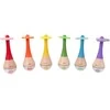Multistore CLASSIC WORLD CW40527 Rattle 2in1 medinis vaivorykštės instrumentas Maracas 1 vnt.