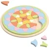 Medinė Montessori mandala dėlionė su gėlių motyvais CLASSIC WORLD