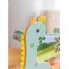 Medinė spalvinga dinozaurų čiuožykla CLASSIC WORLD