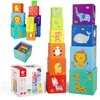 CLASSIC WORLD Magic Box Blocks Puzzle Tower Box Educational Toy