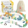 CLASSIC WORLD Medinė Domino Lenktynių Logika Montessori 100 vnt.