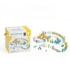 CLASSIC WORLD Medinė Domino Lenktynių Logika Montessori 100 vnt.