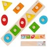 Medinė formų ir spalvų dėlionė CLASSIC WORLD Montessori