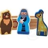 Tooky Toys Medinė dėlionė galvosūkis vaikams Nojus ir gyvūnai TOOKY TOY