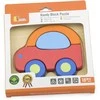 Viga Toys VIGA kūdikio pirmasis medinis dėlionės automobilis