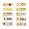 Dėlionė Viga Toys VIGA Wooden Puzzle Set Match Numbers Montessori Puzzle