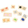Dėlionė Viga Toys VIGA Medinis Dėlionių Rinkinys - Atpažink Šešėlius
