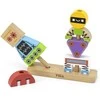 Dėlionė Viga Toys VIGA Robots Pyramid Puzzle + Patterns 8 pcs.