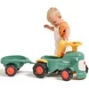 Nsh Nordic „Falk Baby Maurice Žalias Vintage“ traktorius su priekaba nuo 1 metų