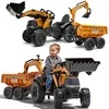 Pedalinis traktorius FALK Case IH Backhoe