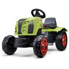 FALK Claas Arion 470 pedalų traktorius su priekaba ir atidaromu variklio dangčiu, 2-6 metų vaikams