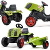 FALK Claas Arion 470 pedalų traktorius su priekaba ir atidaromu variklio dangčiu, 2-6 metų vaikams