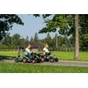 Pedalinis traktorius–ekskavatorius su priekaba FALK Farm Lander