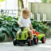 FALK Claas 470 Arion Paspiriama mašinėlė – traktorius su priekaba ir smėlio žaislų rinkiniu