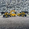 FALK Pedalinis Traktorius Komatsu su Kasimo Kranas ir Priekaba
