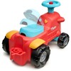 Nsh Nordic FALK Maurice Traktorius Ride-on Raudona Pushback Sandėliavimas nuo 1 metų