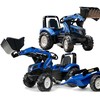 FALK New Holland T8 Pedal Tractor with Bucket and Trailer 3-7 metai