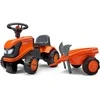 Falk Traktorius su Priekaba Kubota Oranžinis