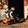 Falk Traktorius su Priekaba Kubota Oranžinis