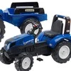 FALK pedalinis traktorius New Holland su priekaba