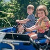 FALK New Holland T8 pedalinis traktorius su priekaba 3-7 metų vaikams