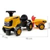 FALK JCB Fastrac Traktorius su Priekaba, Grėbliu ir kastuvu 1-3 metai