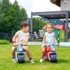 Vaikiškas paspirtukas motociklas FALK Moto Premier Vintage žalias