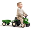 FALK Ride-on Tractor with Trailer Birdy Farm Žalias 1-3 metai