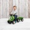 Falk Vaikiškas Traktorius su Priekaba Birdy Farm Žalias 1-3 metų
