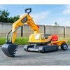 FALK Super Builder ekskavatorius su priekaba ir priedais