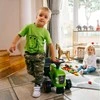 Vaikiškas traktorius Falk Baby Claas, su priekaba, žalias