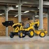 Pedalinis ekskavatorius su kaušu ir priekaba FALK KOMATSU nuo 2 metų