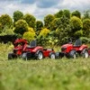 Pedalinis traktorius su priekaba FALK Massey Ferguson raudonas nuo 3 metų