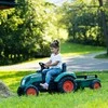 Falk Farm Lander Minamas pedalinis traktorius su priekaba