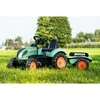 Falk Farm Lander Minamas pedalinis traktorius su priekaba