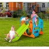 FEBER Large Playground Activity Center 100 cm Slide Climbing Wall Shapes