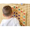 MASTERKIDZ akriliniai spalvoti deimantai STEM mokslo lentai, 72 dalys