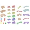 MASTERKIDZ Ball Track Construction Set STEM Board 120 pieces