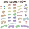 MASTERKIDZ Ball Track Construction Set STEM Board 209 pieces